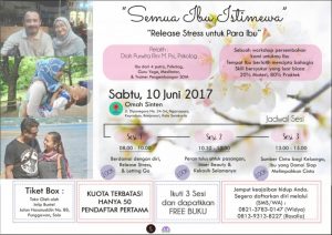 Read more about the article Workshop “Semua Ibu Istimewa” di Omah Sinten 10 Juni 2017