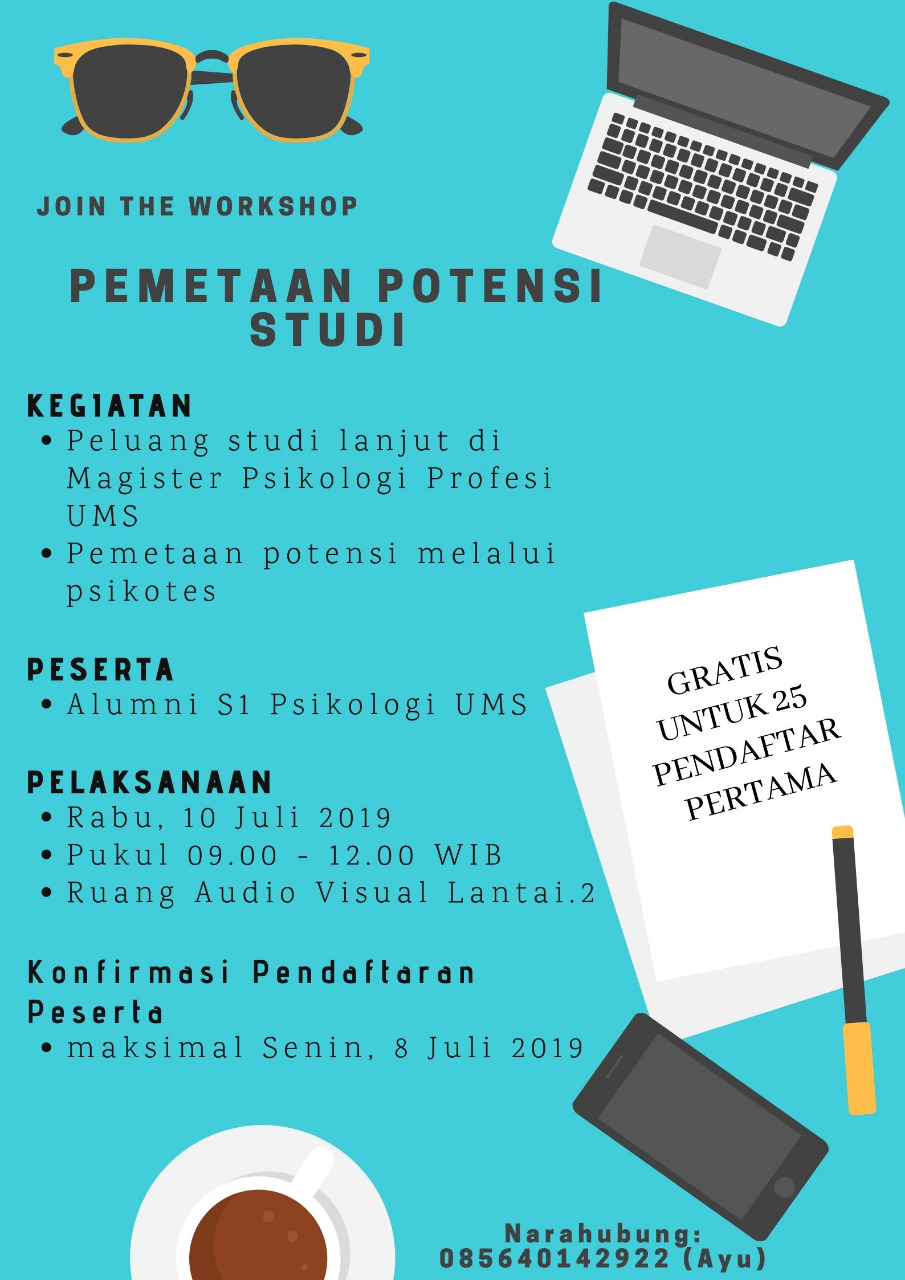 Read more about the article Join The Workshop : Pemetaan Potensi Studi