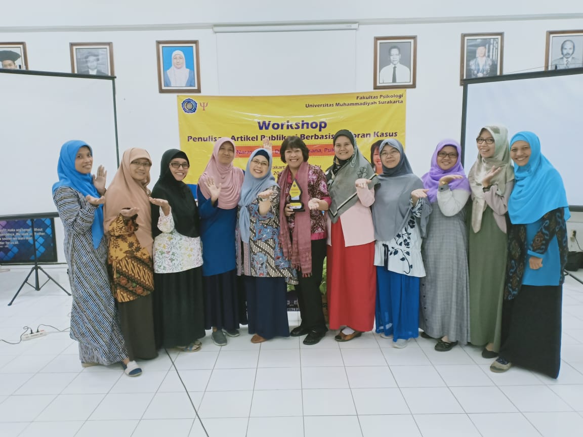 Read more about the article Workshop Penulisan Artikel Publikasi Berbasis Laporan Kasus engan pembicara Dr. Tjipto Susana, Psikolog