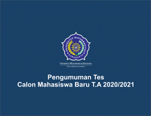 Read more about the article Pengumuman Tes Tulis CAMARU T.A 2020/2021