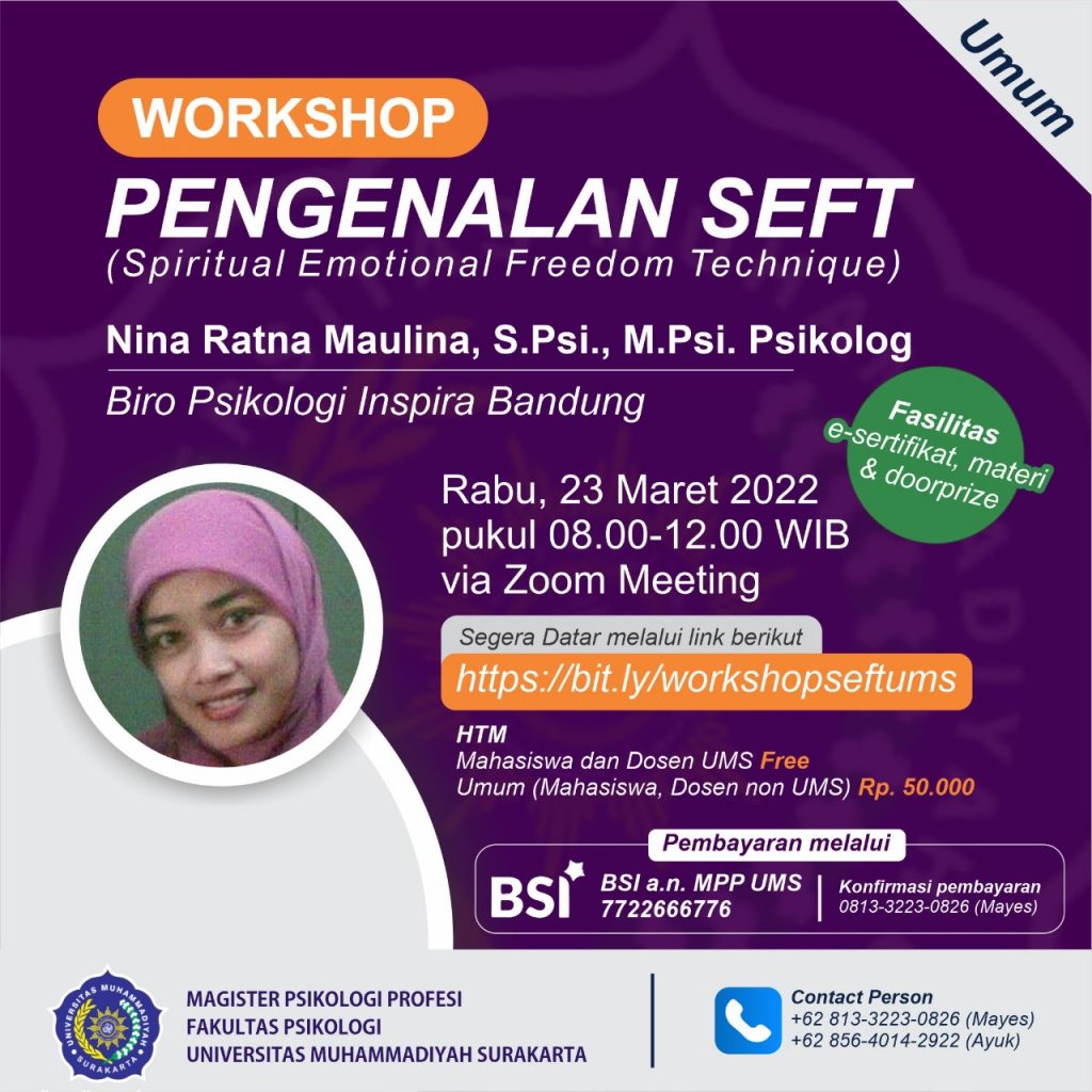 Workshop Pengenalan SEFT